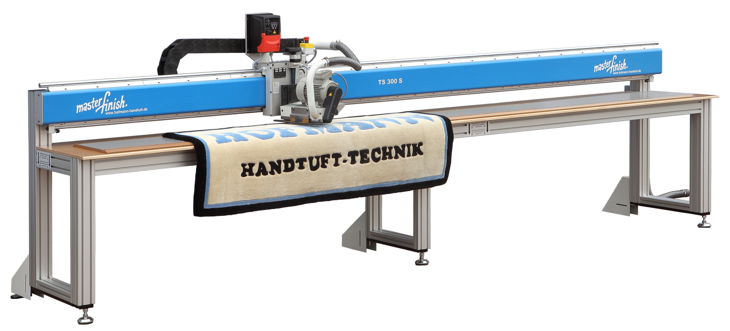 TS 300 S stationary carpet shearing machine 