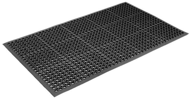 Functional rubber mats 