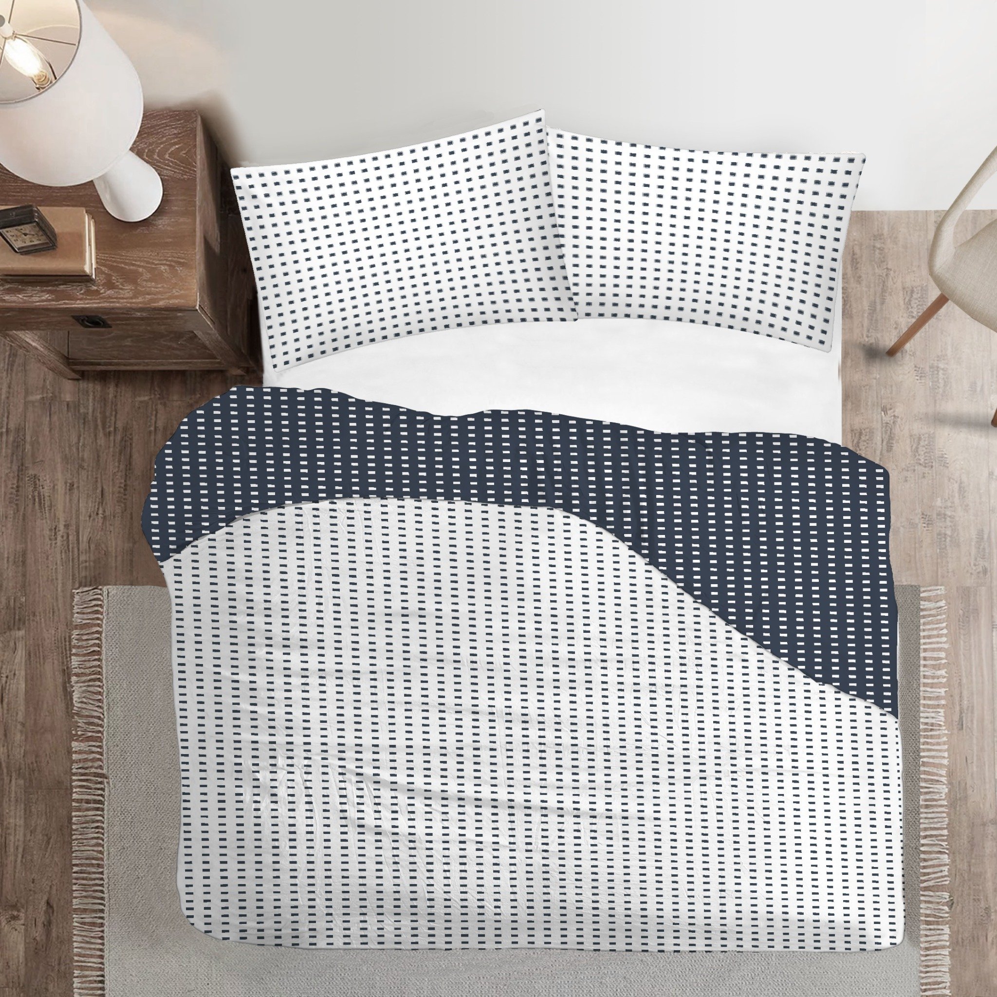 Jersey Duvet Cover Jacquard