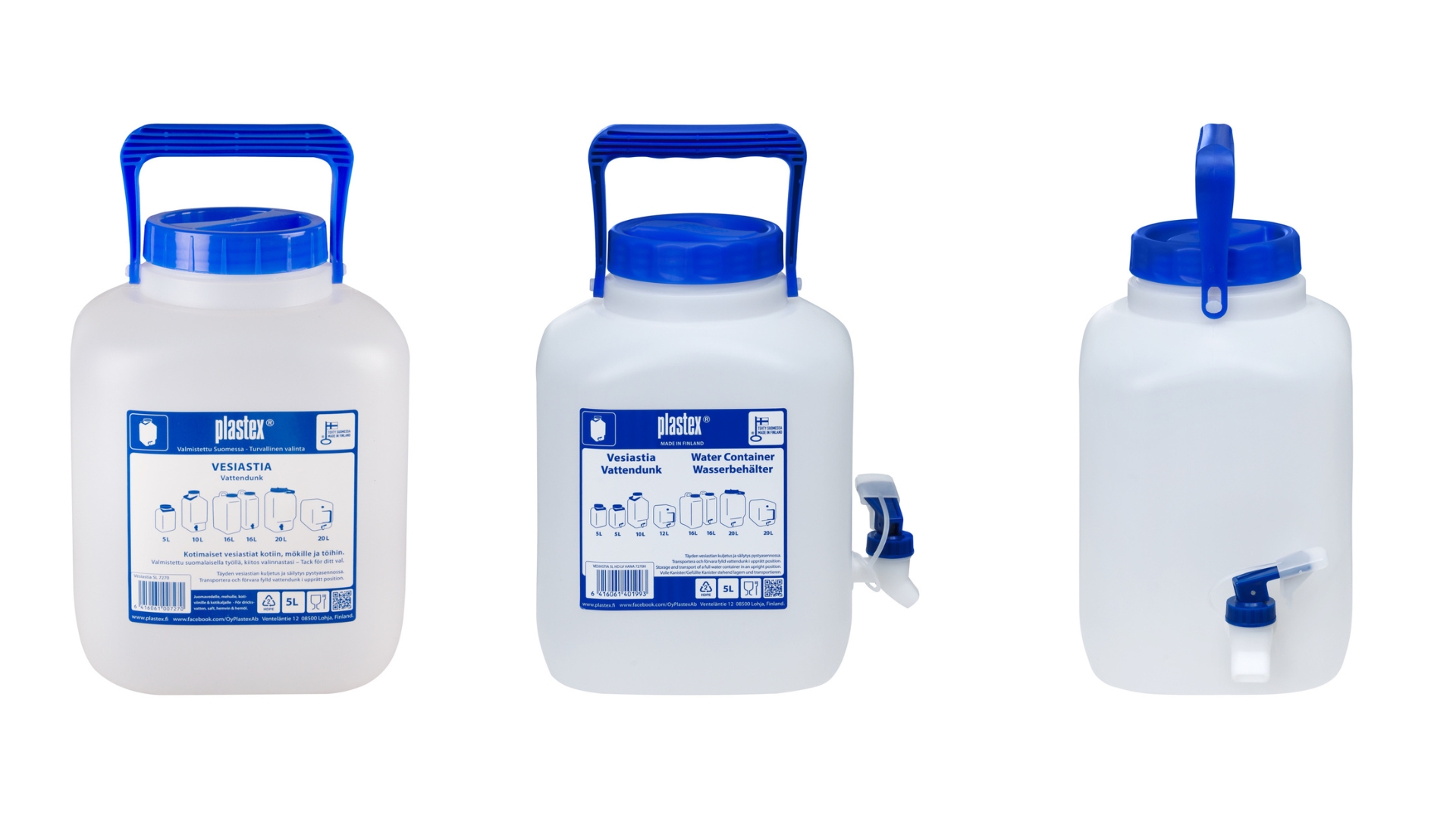 Aussteller & Produkte  Ambiente - Plastex Oy Ab - Wasserbehälter 10L  mit zapfhahn 7280
