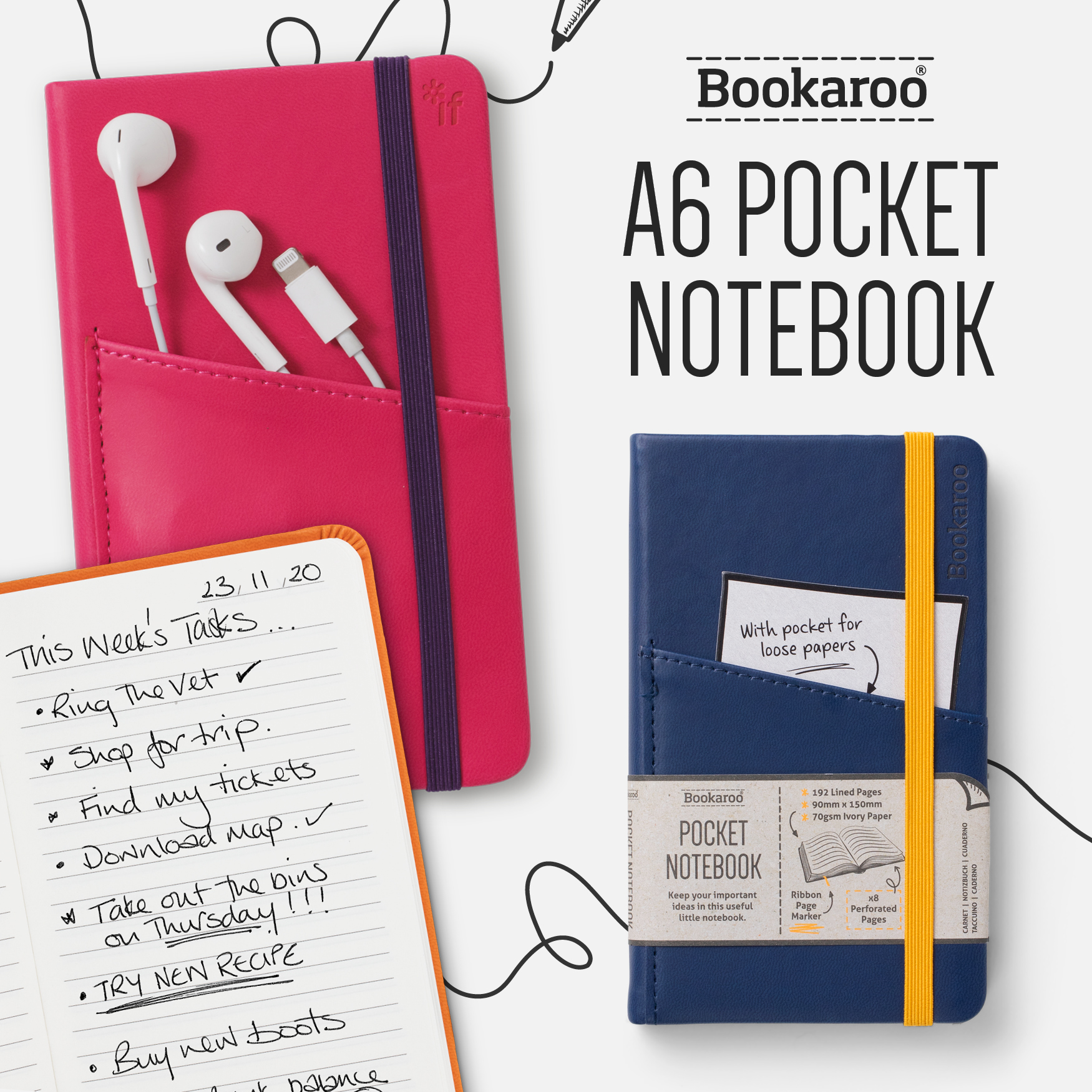 Bookaroo® - A5 Notebook