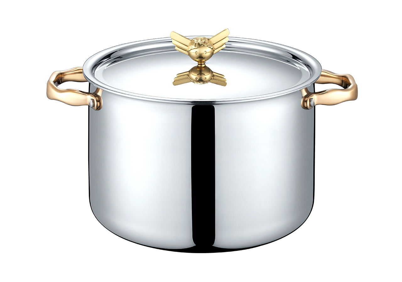 CASSEROLE POT WITH LID (VALUE) ALUMINIUM By Global - Core Catering