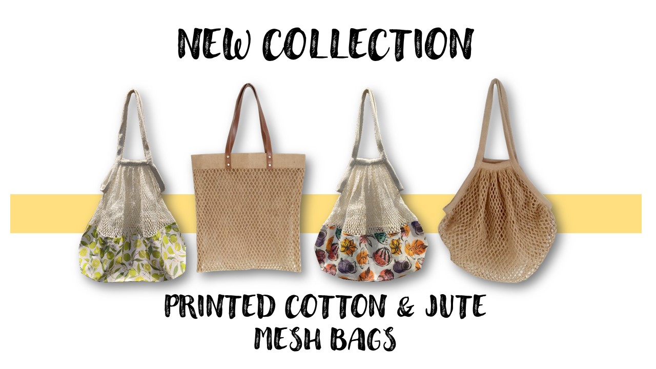 Jute discount mesh bag