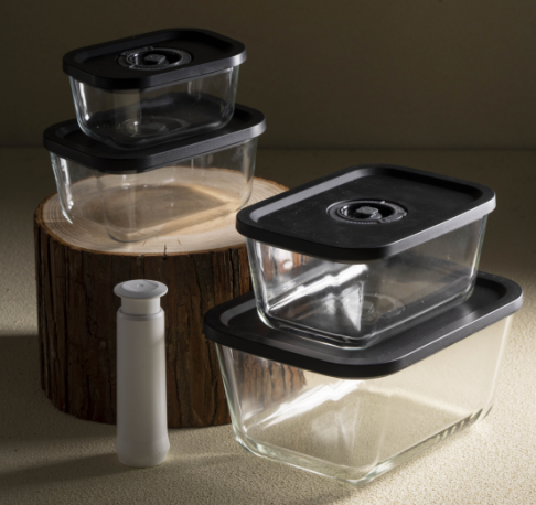 eco-friendly ikoo glass food storage container