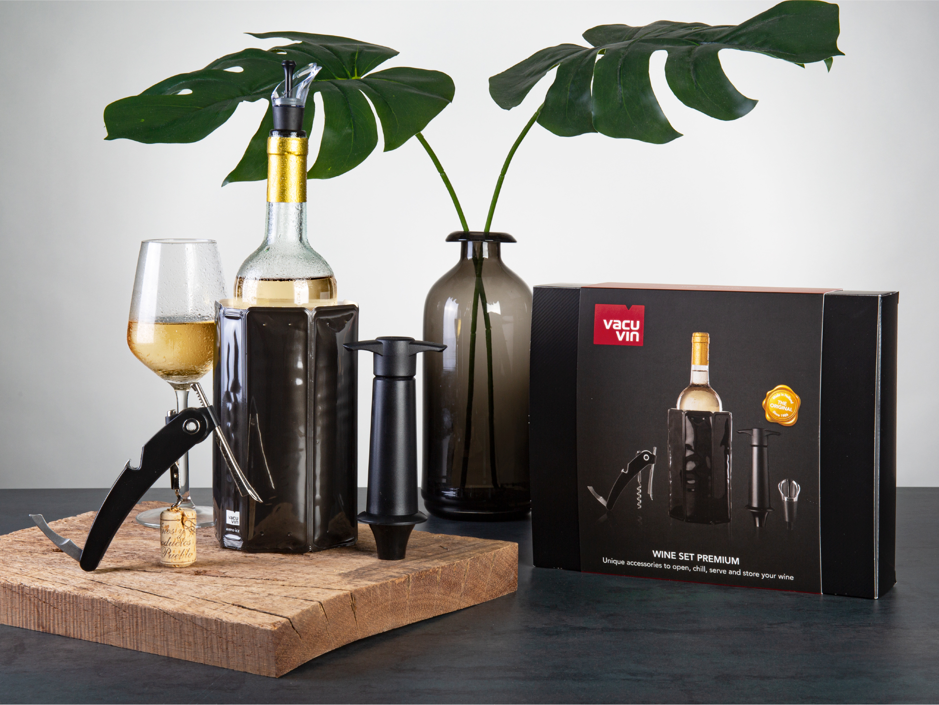 Wine Set Original Plus  6 accessoires - Vacu Vin