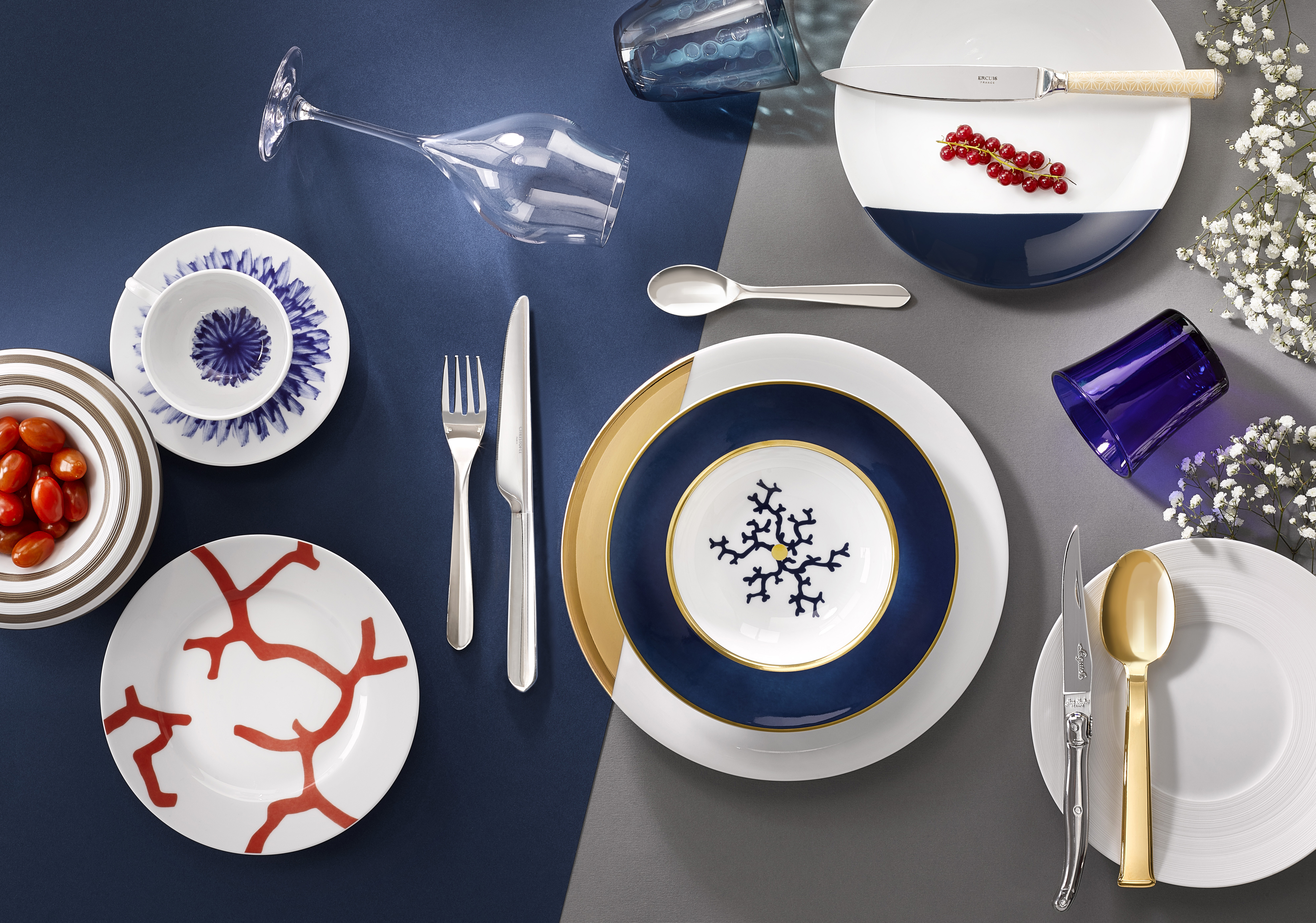 French tableware