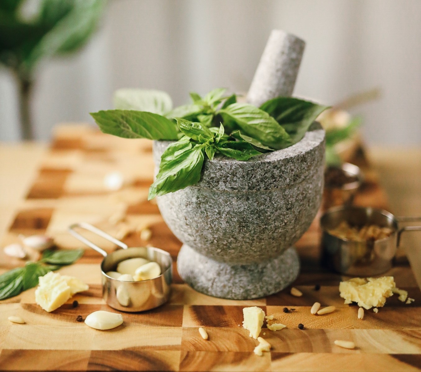 Granite Mortar and Pestle 