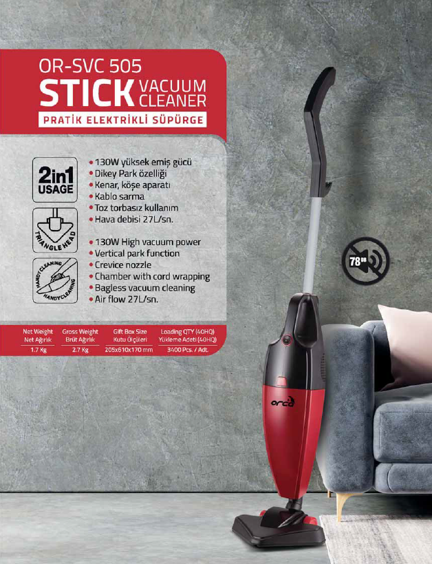 STICK VACUUM CLEANER