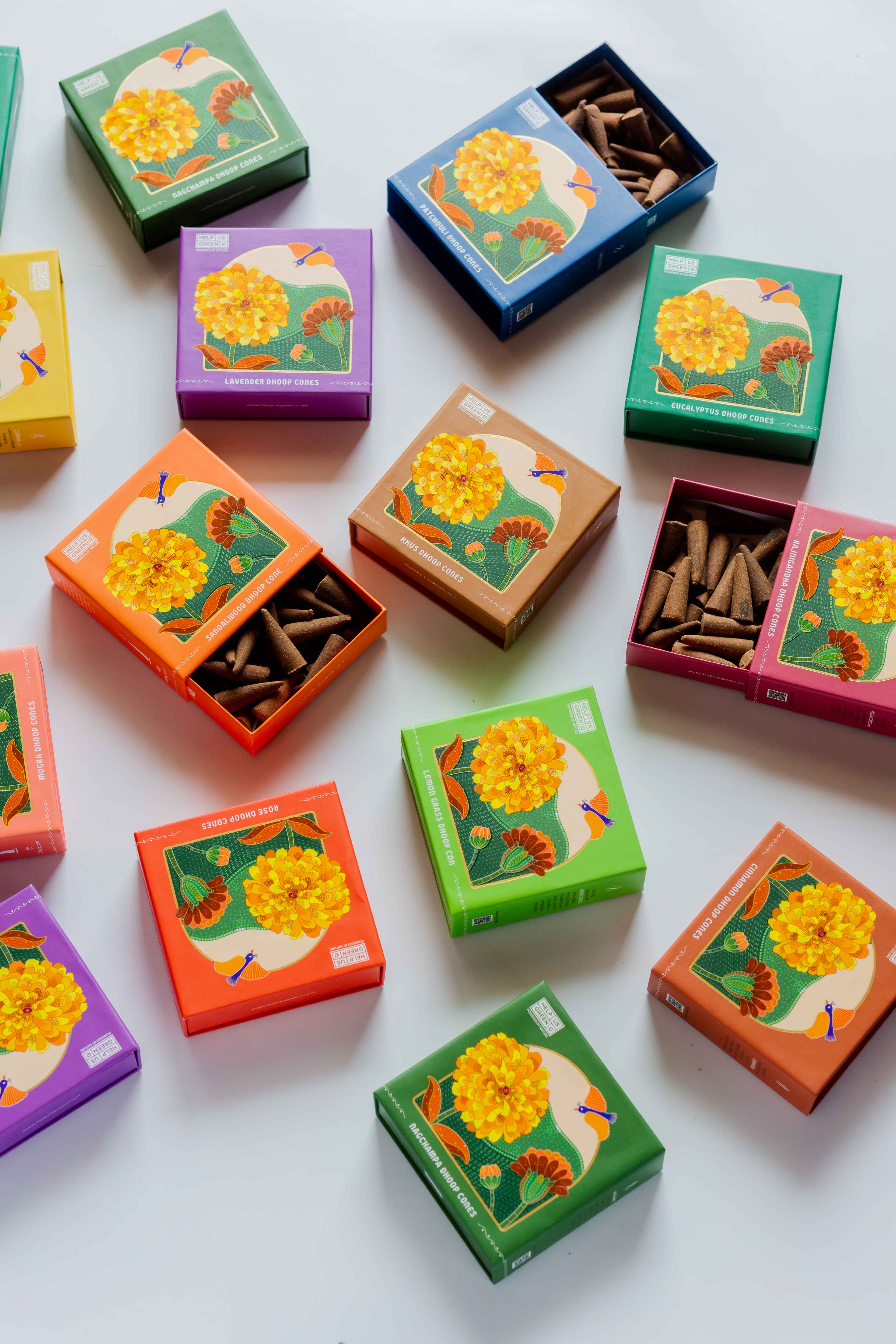 Flowercycled Bambooless Incense Cones