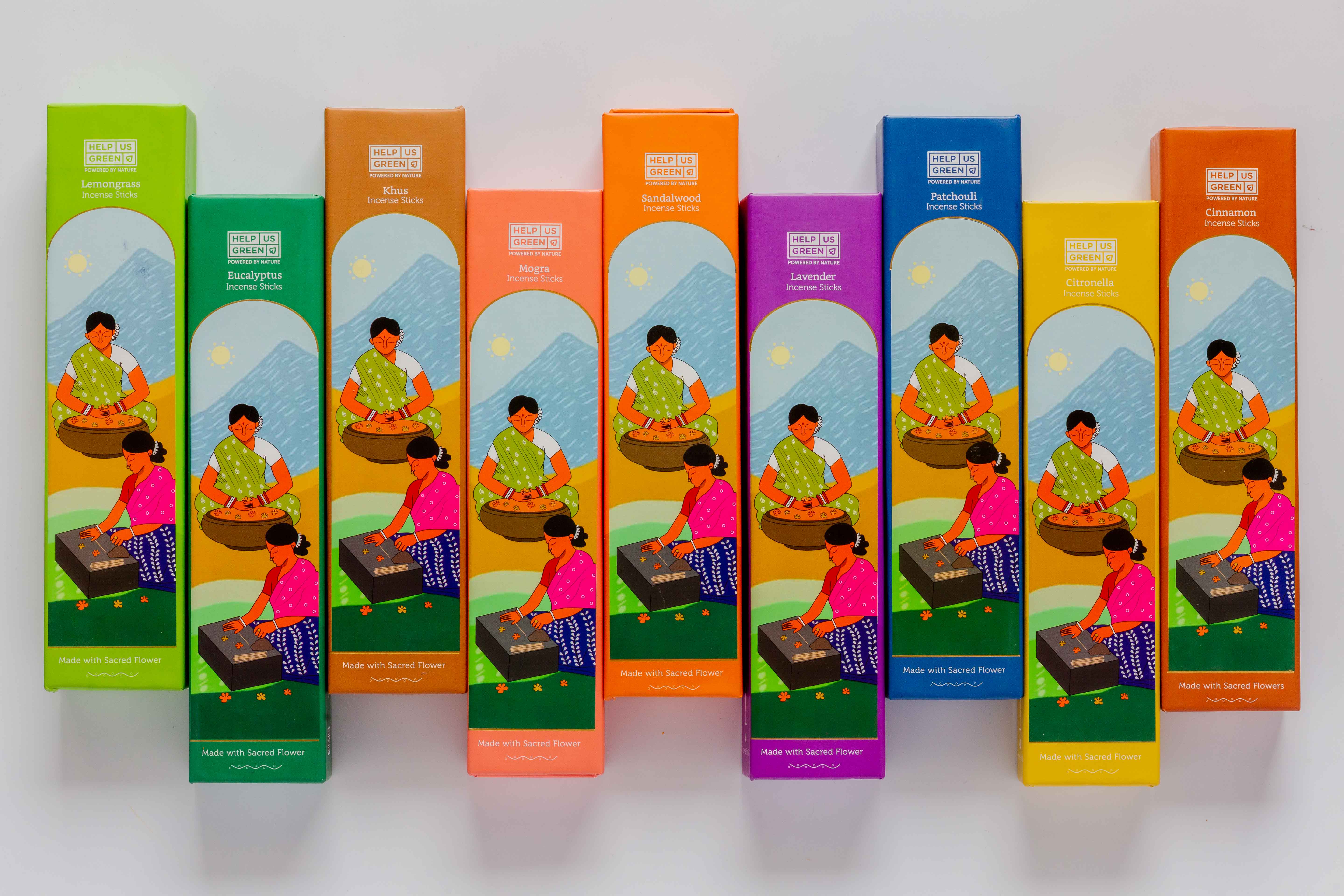 Flowercycled Incense Sticks