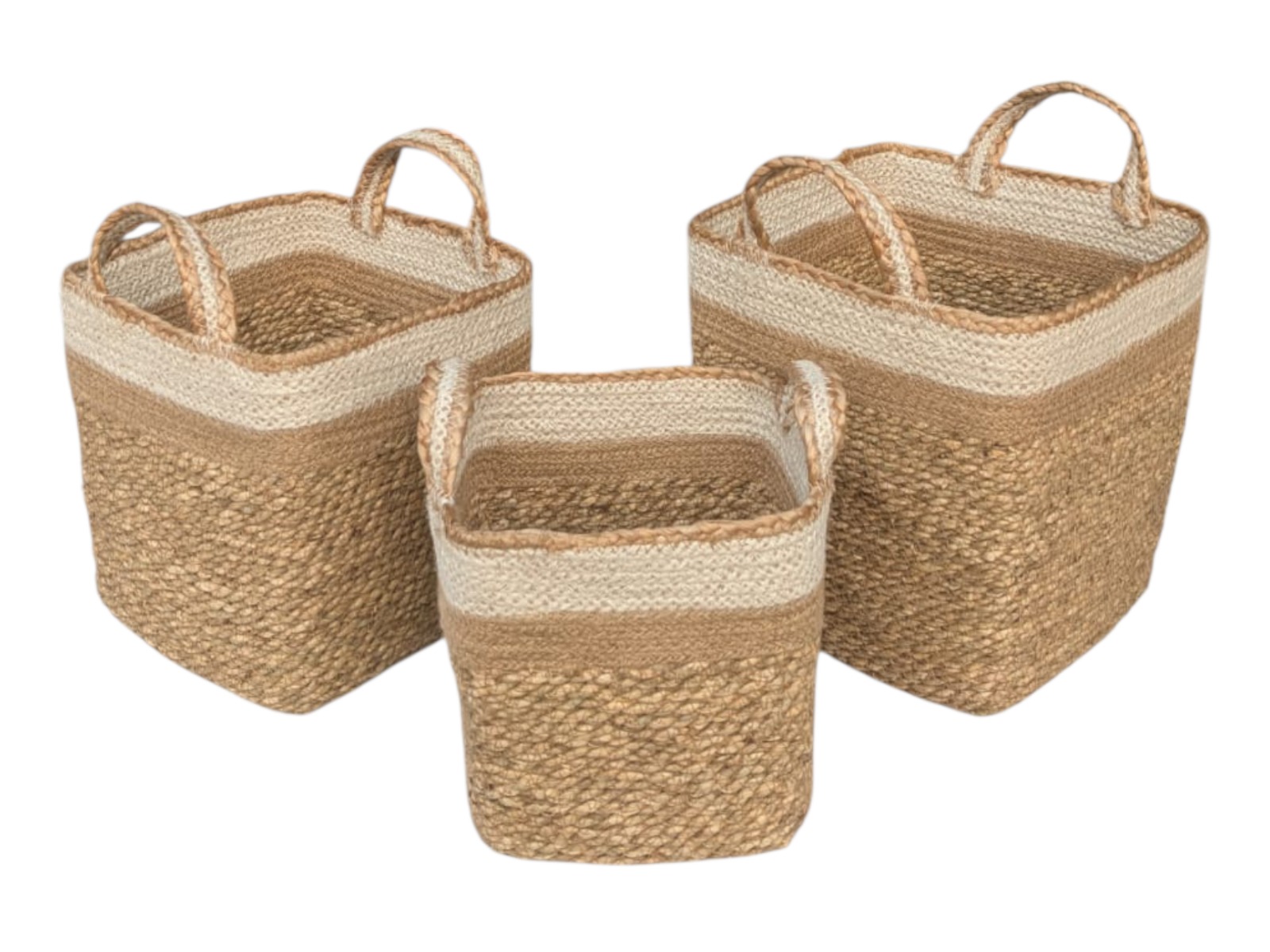 Jute and seagrass Basket