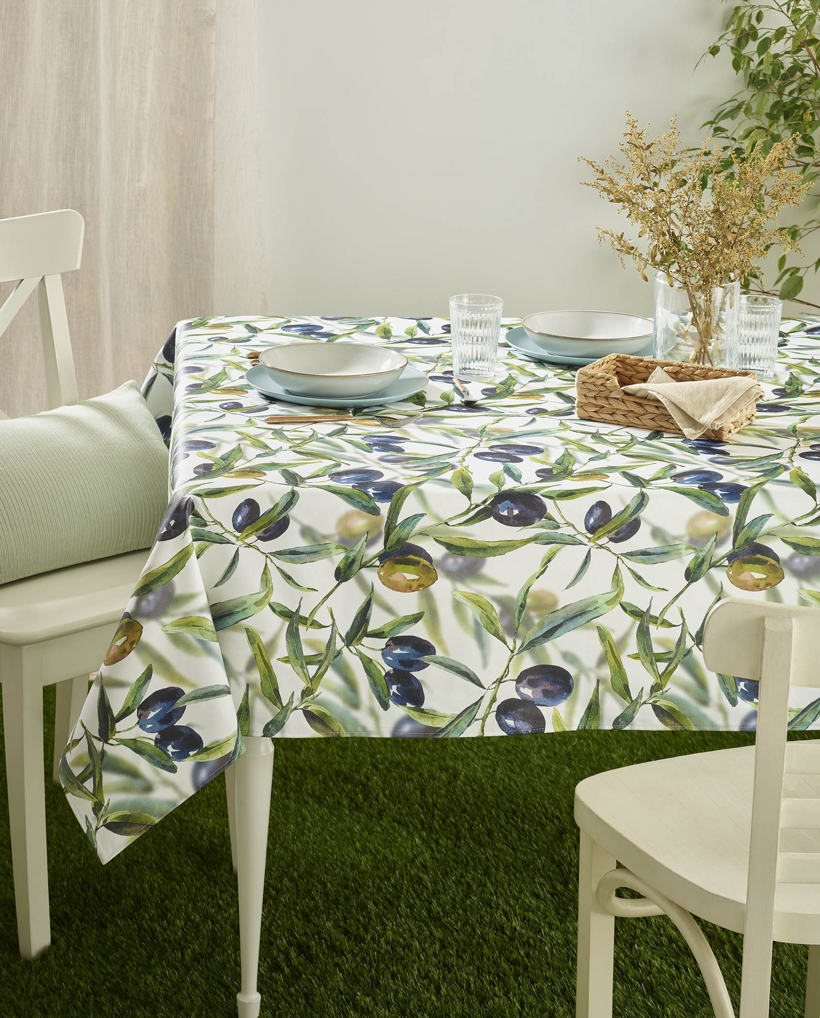 Olivas Atenas - Stain-repellent tablecloth from Spain