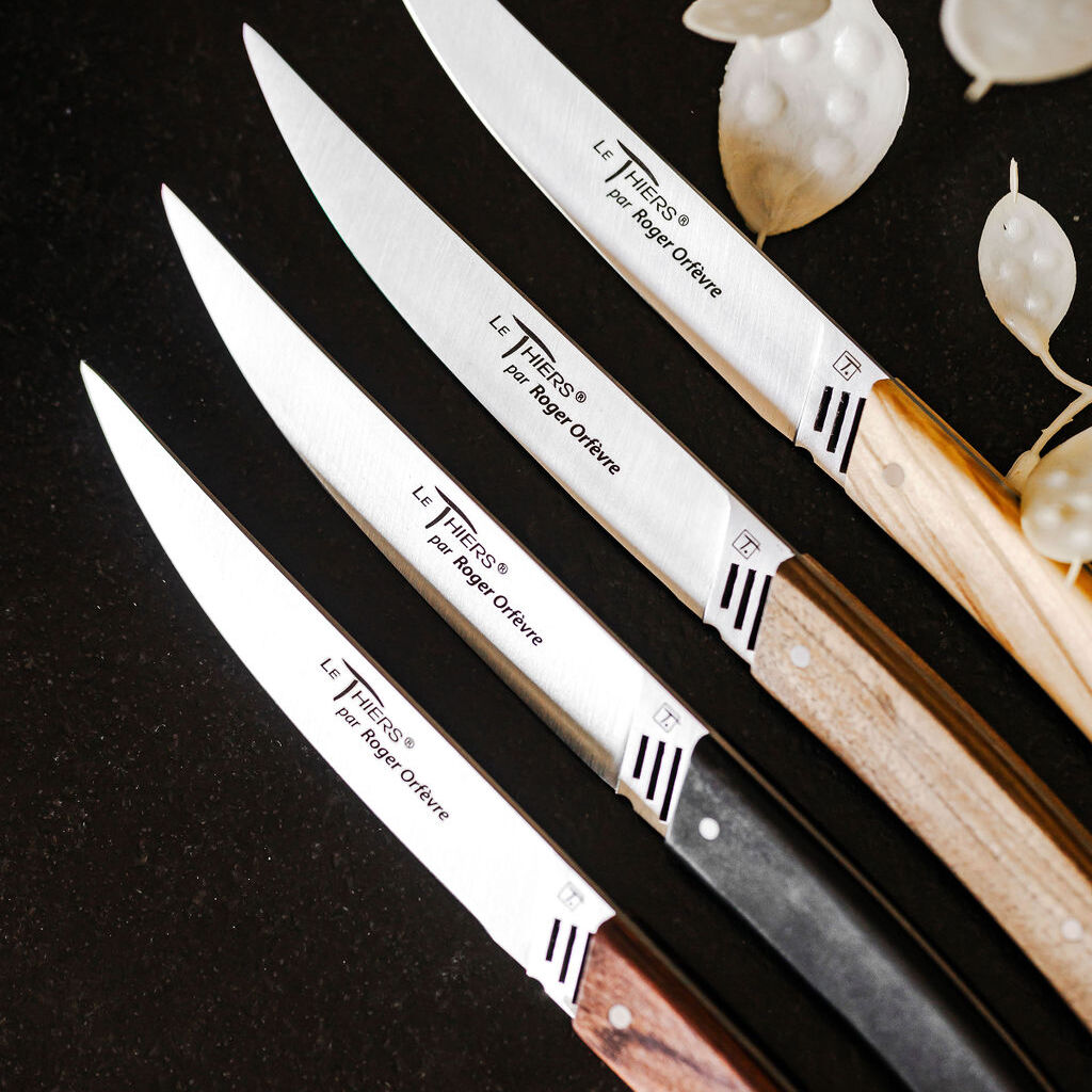 Roger Orfèvre honeycomb ham knife