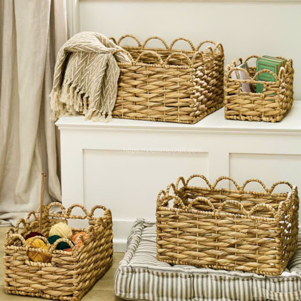 Water Hyacinth Basket
