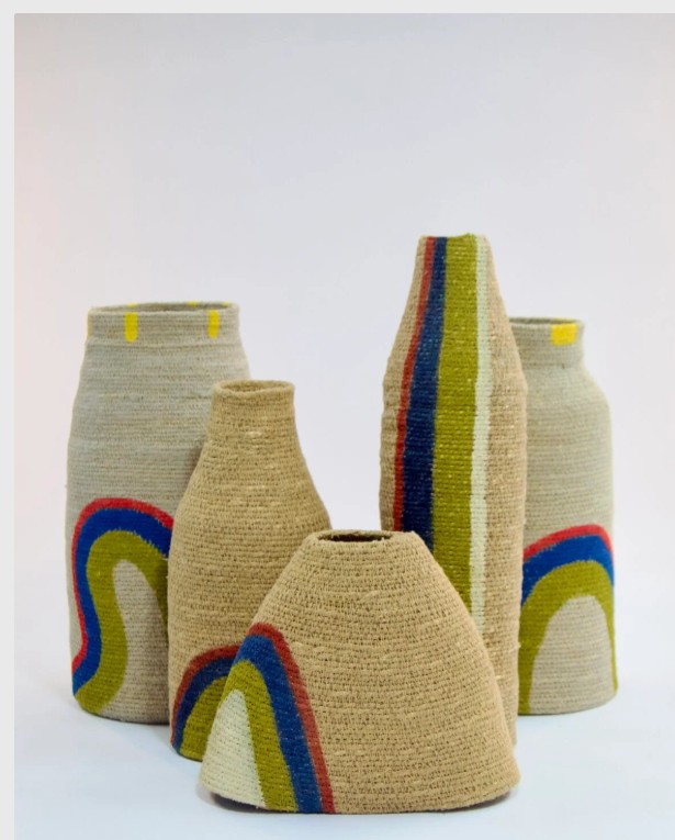 Jute/Sea Grass Vase