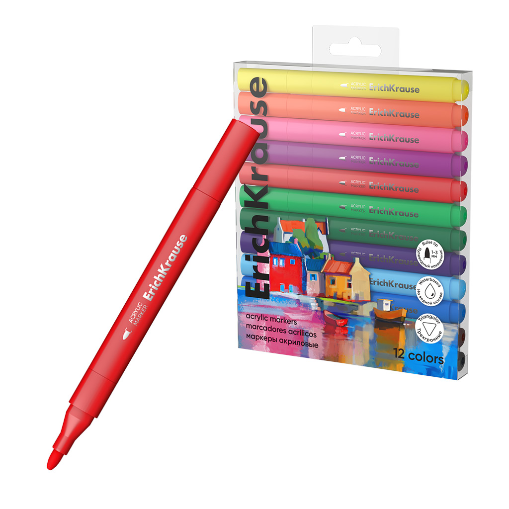 Acrylic markers ErichKrause