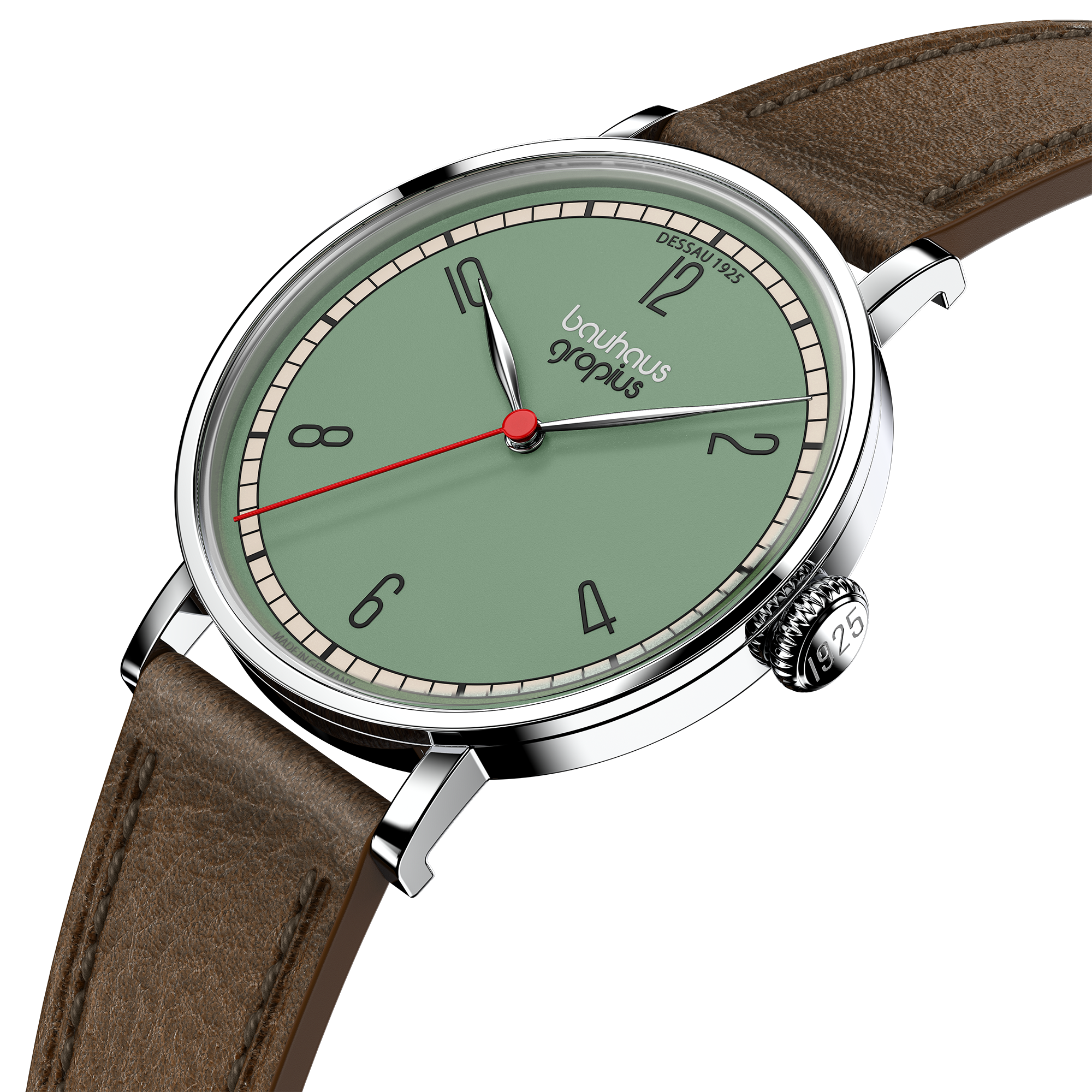 Bauhaus Walter Gropius wristwatch NEW BAUHAUS DESSAU 1925