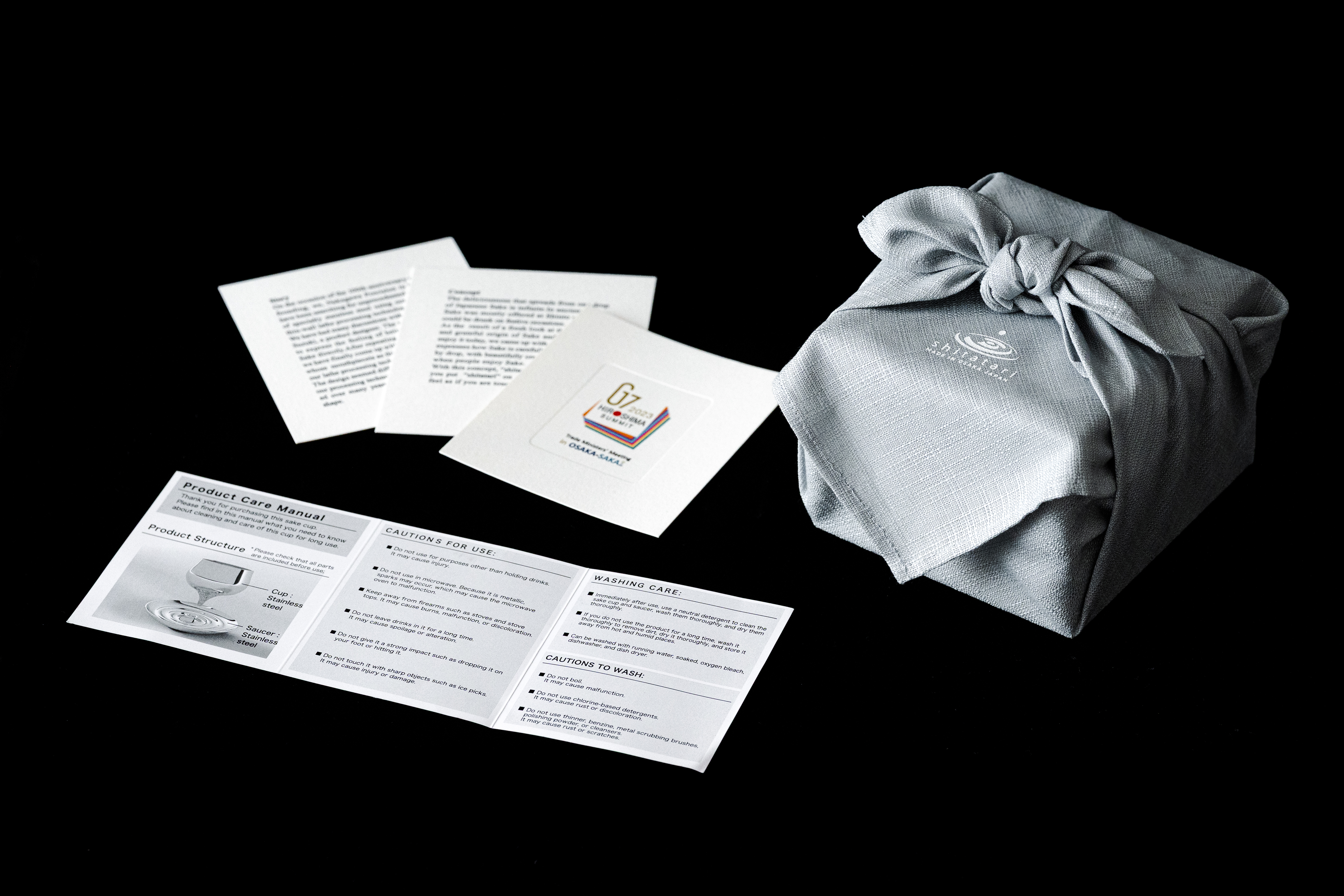 Selected as a gift. G7 Osaka-Sakai Trade Ministers' Meeting