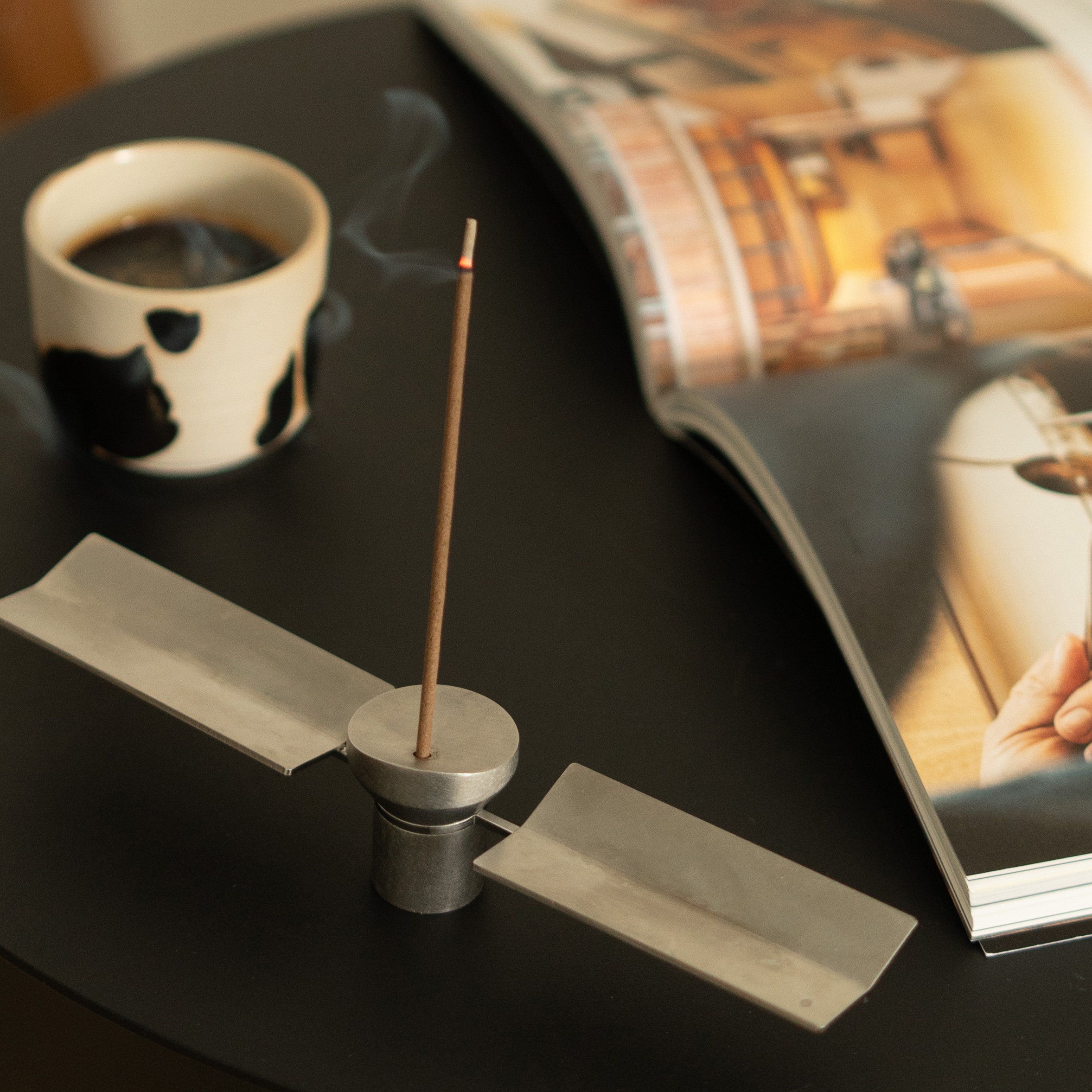 Satellite Incense Holder