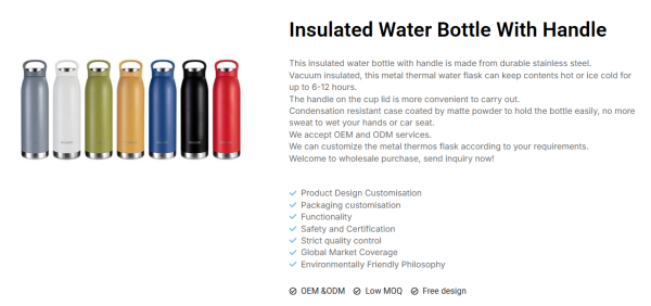 Vacuum Sports Bottle
