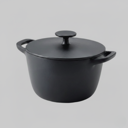 Cast Iron Pot with Lid 3 L