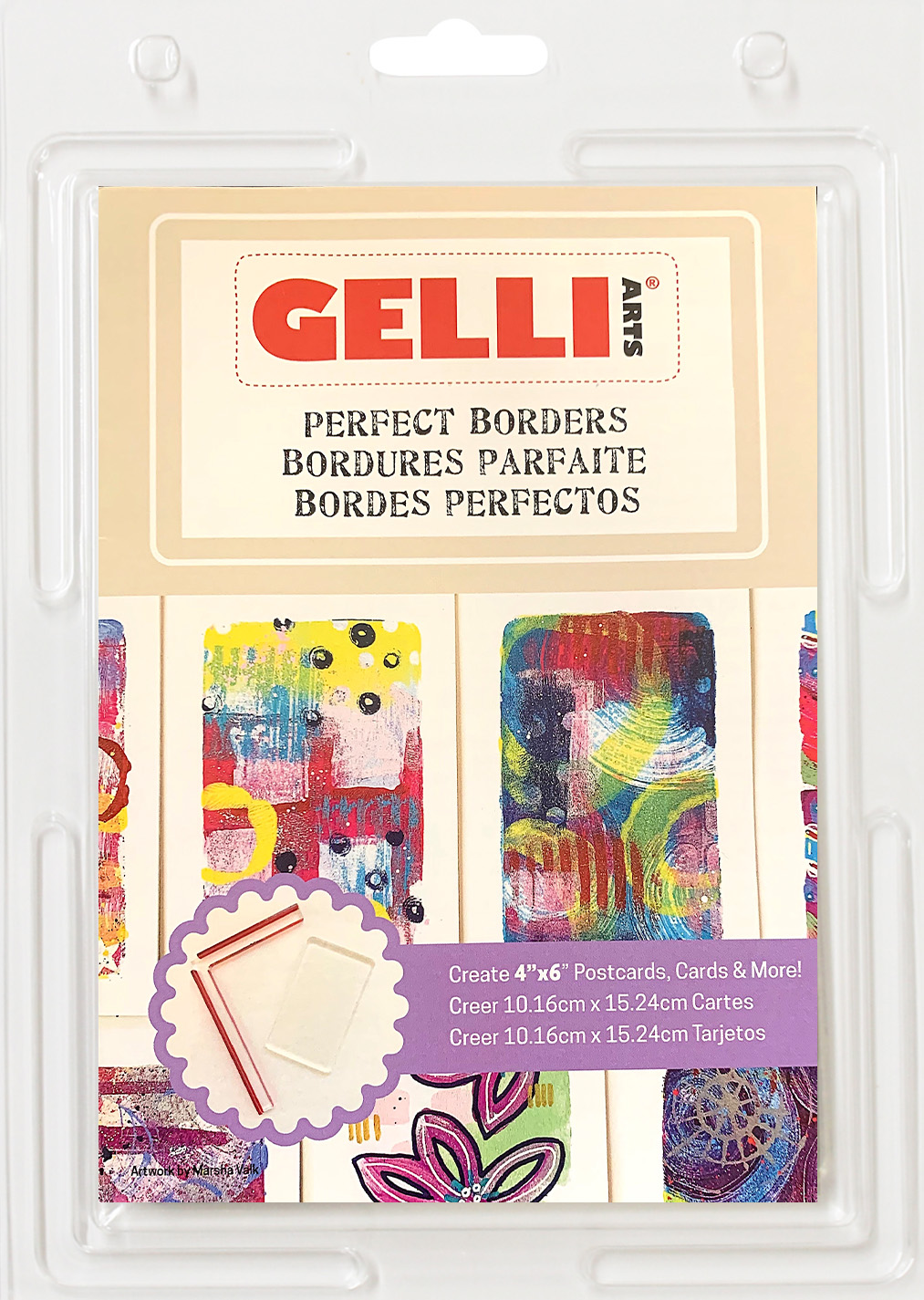 Layered Gel Printing with the Gelli Arts® Mini Placement Tool, Classes