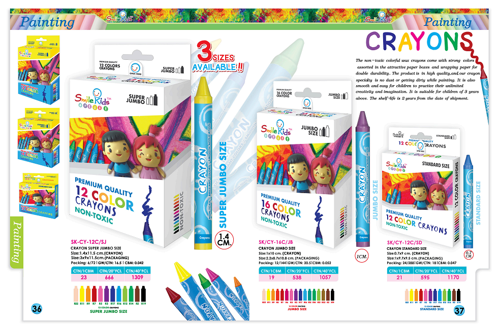 wax crayon
