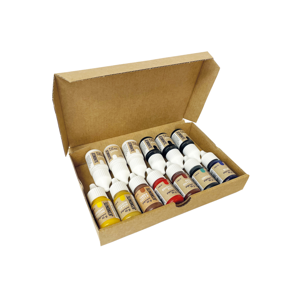 Jesmonite pigment set 13 x 10g