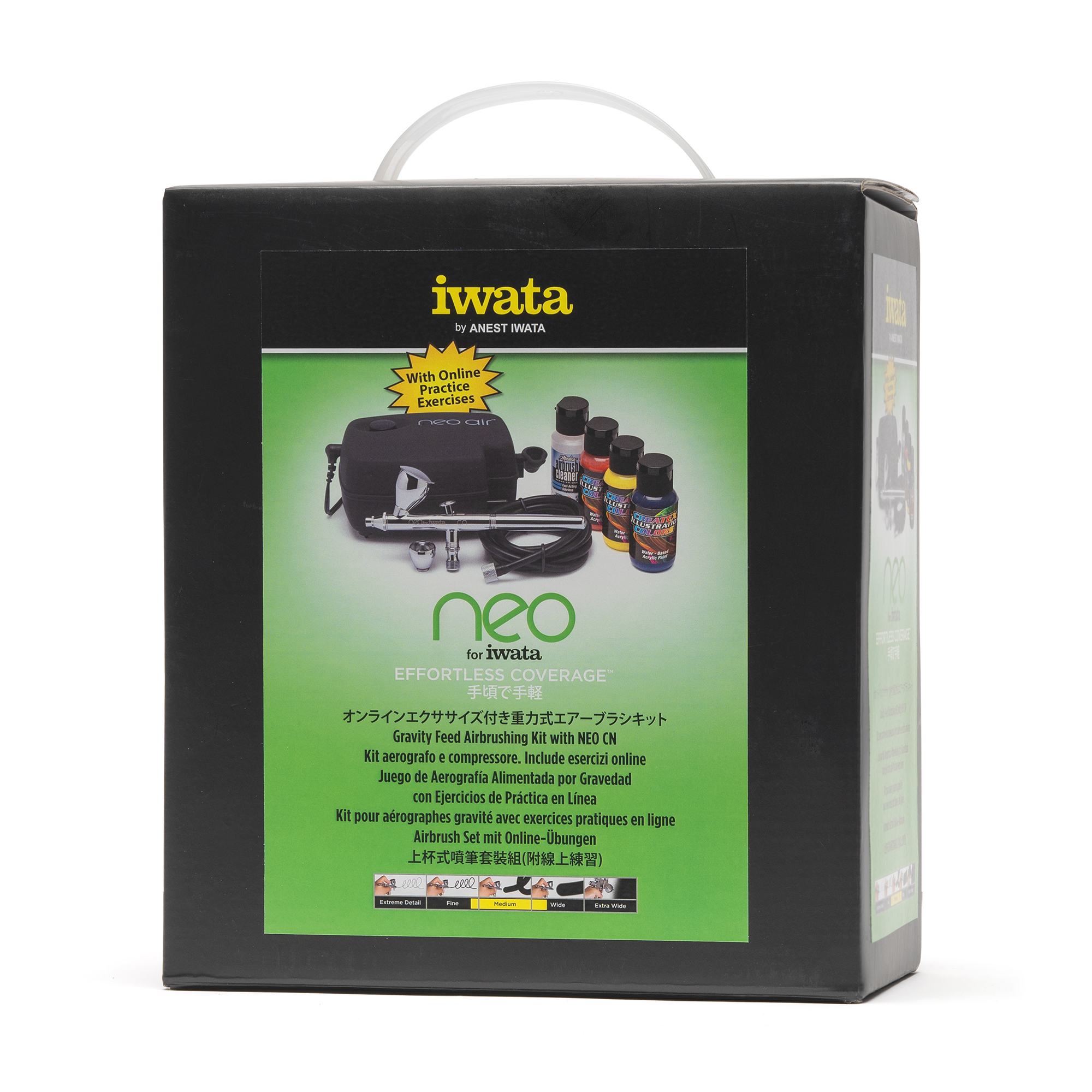 NEO for Iwata Gravity Feed Airbrushing Kit with NEO CN