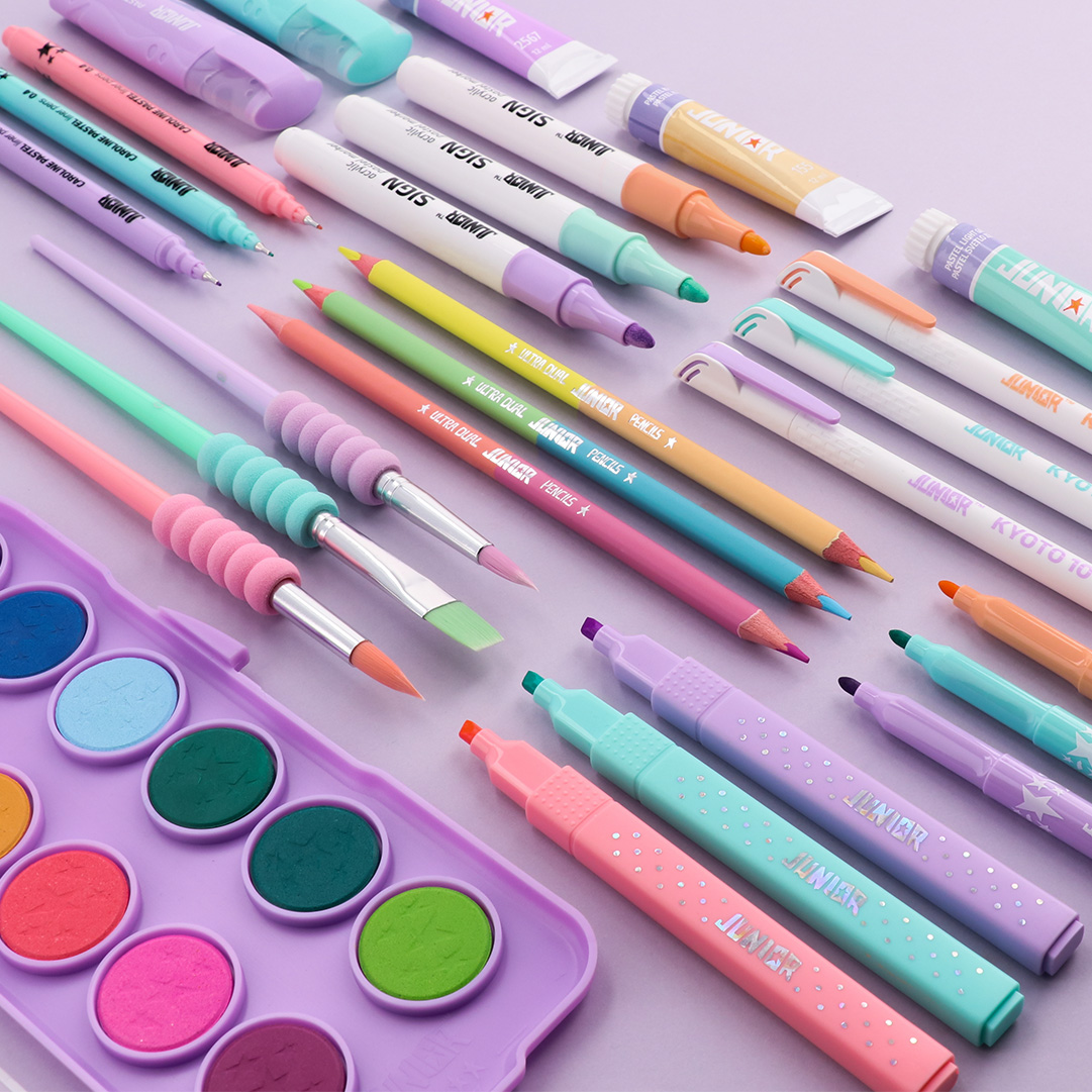 Pastel colors 