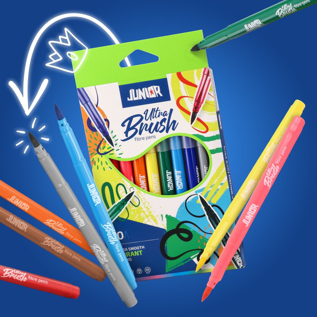 Creative fibre pens (markers) 