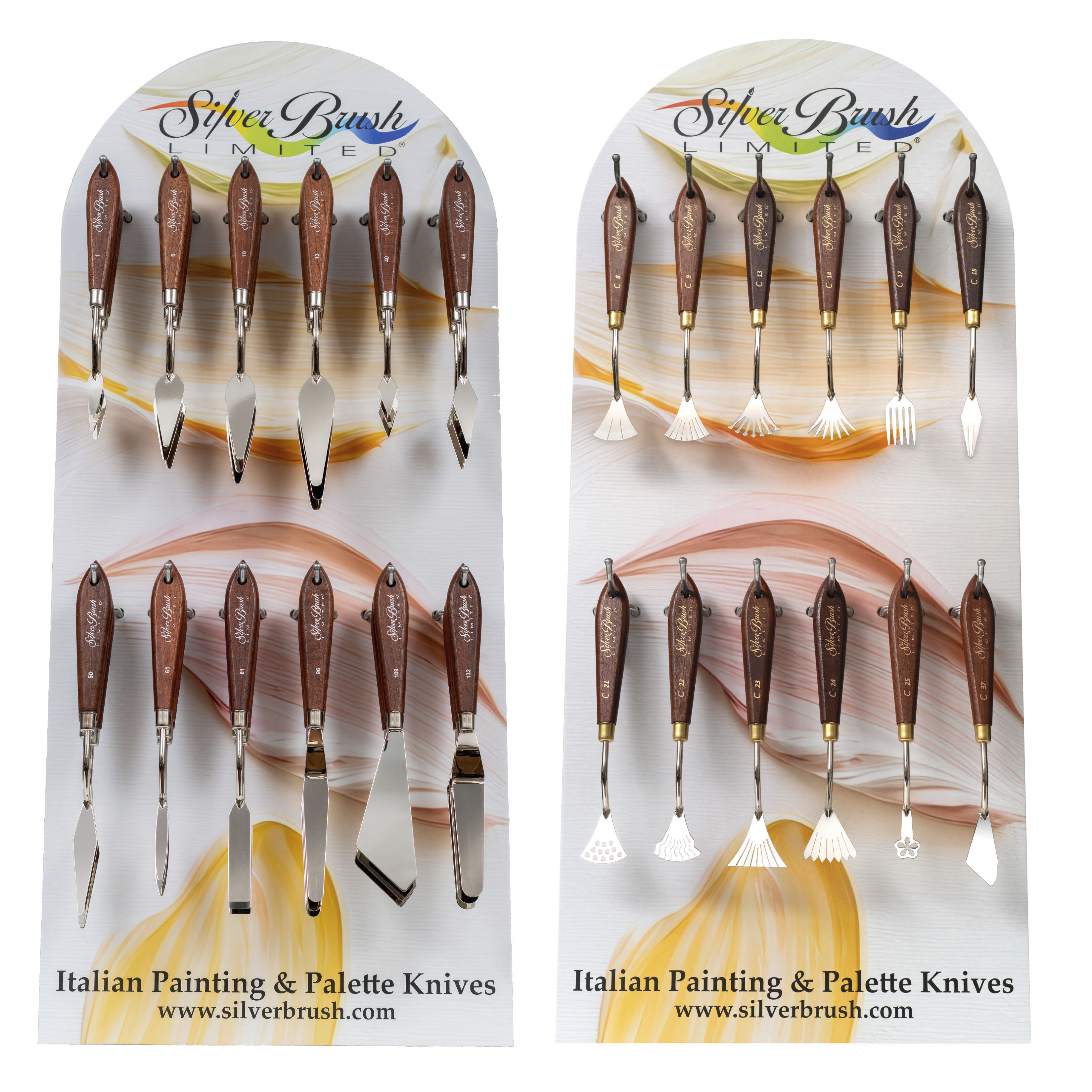Silver Brush® Traditional & Creative Painting & Palette Knives