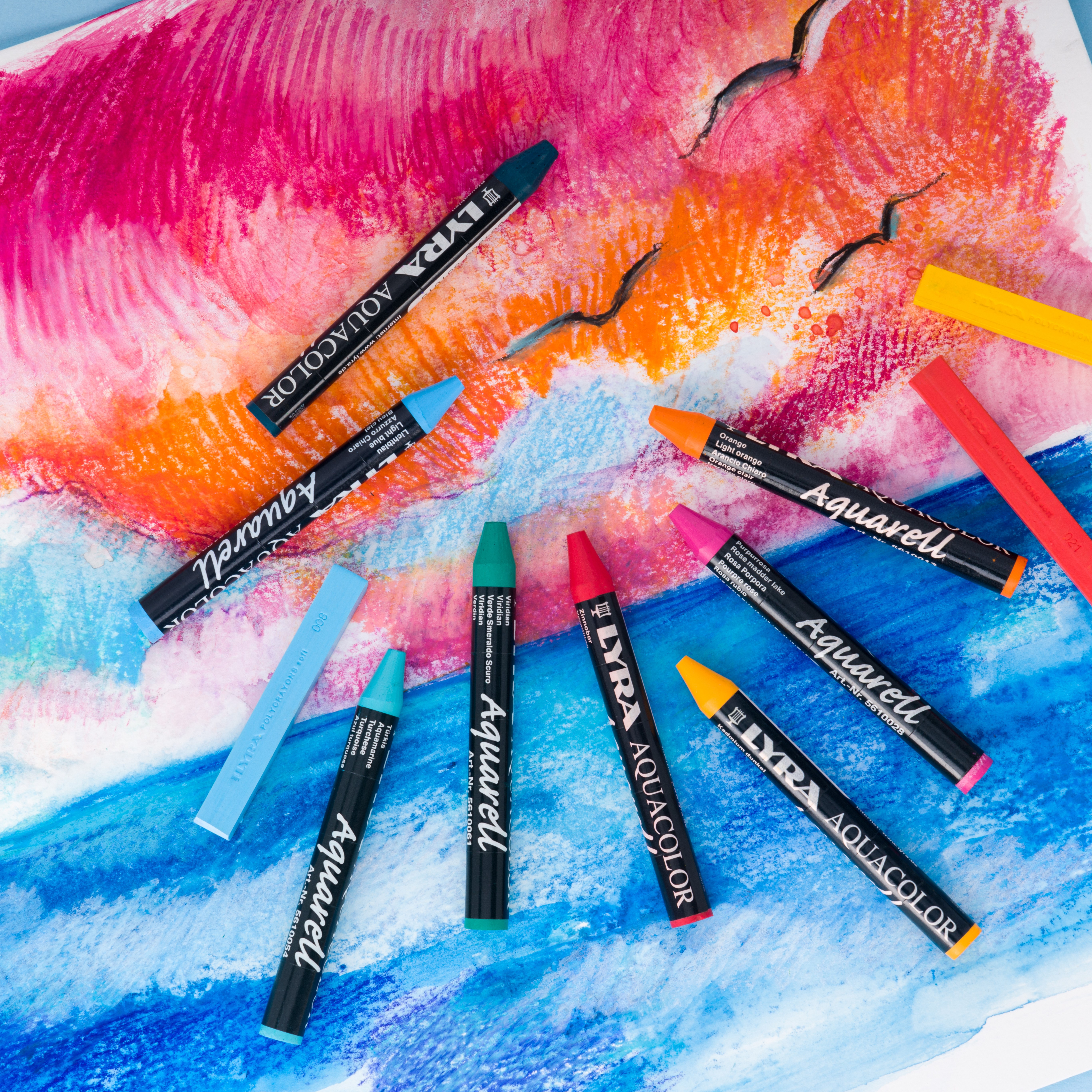 Artist crayons