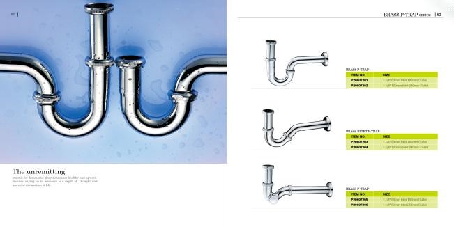 brass / AISI304 or SS201 siphon