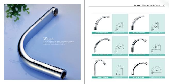 brass / AISI304 spout