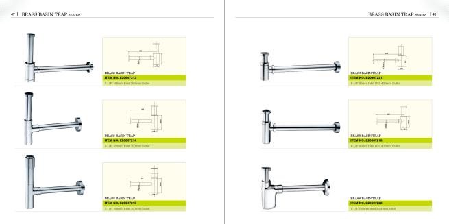 brass / AISI304 siphon