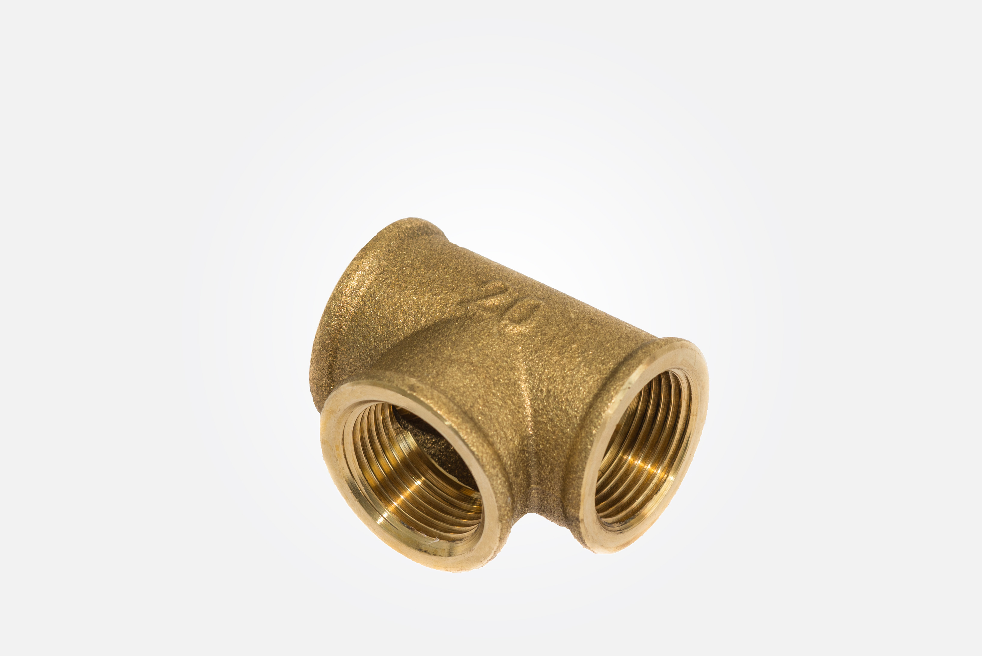 Brass T-connector