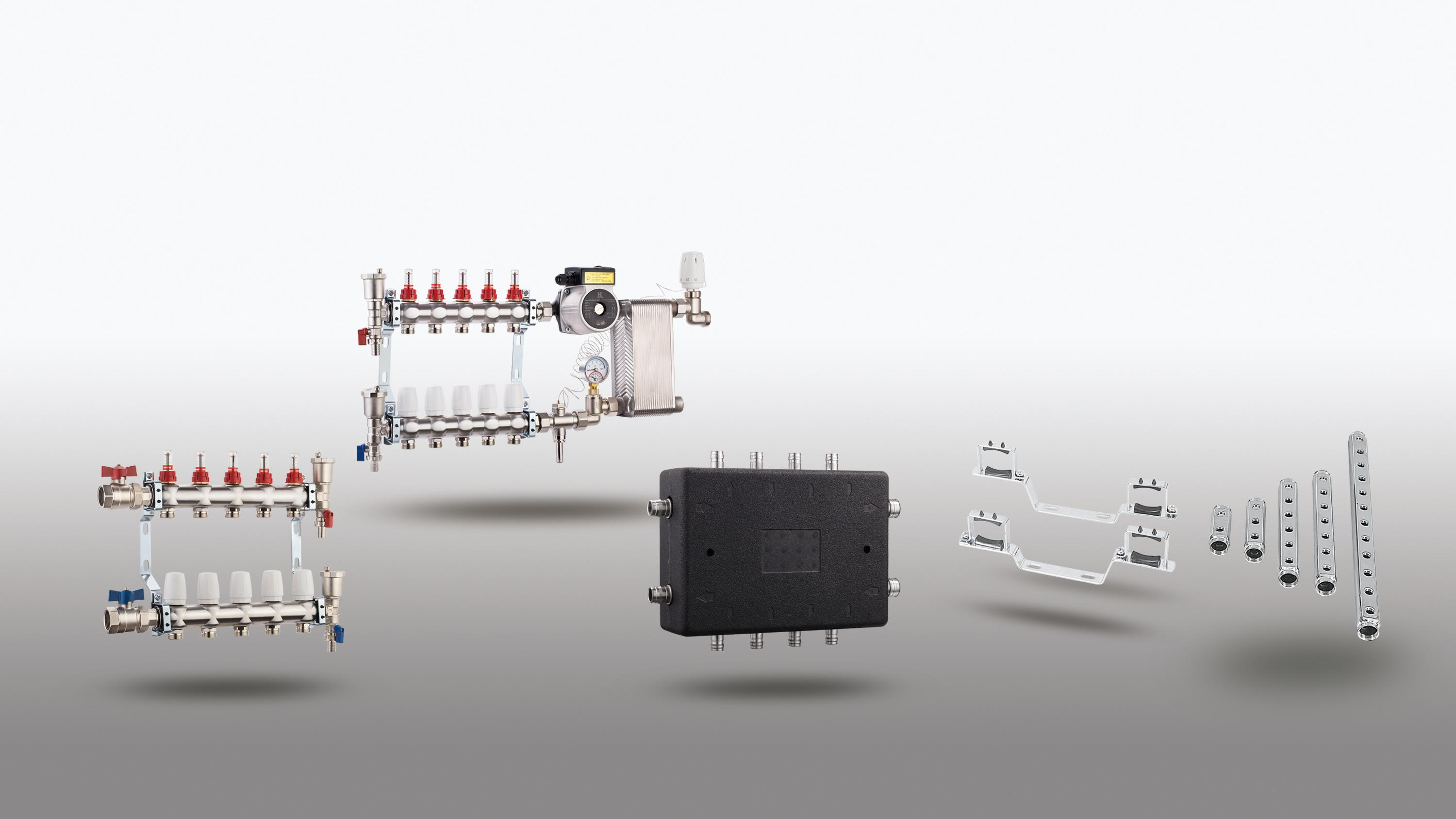 Stainless Steel Manifold for Underfloor Heating
