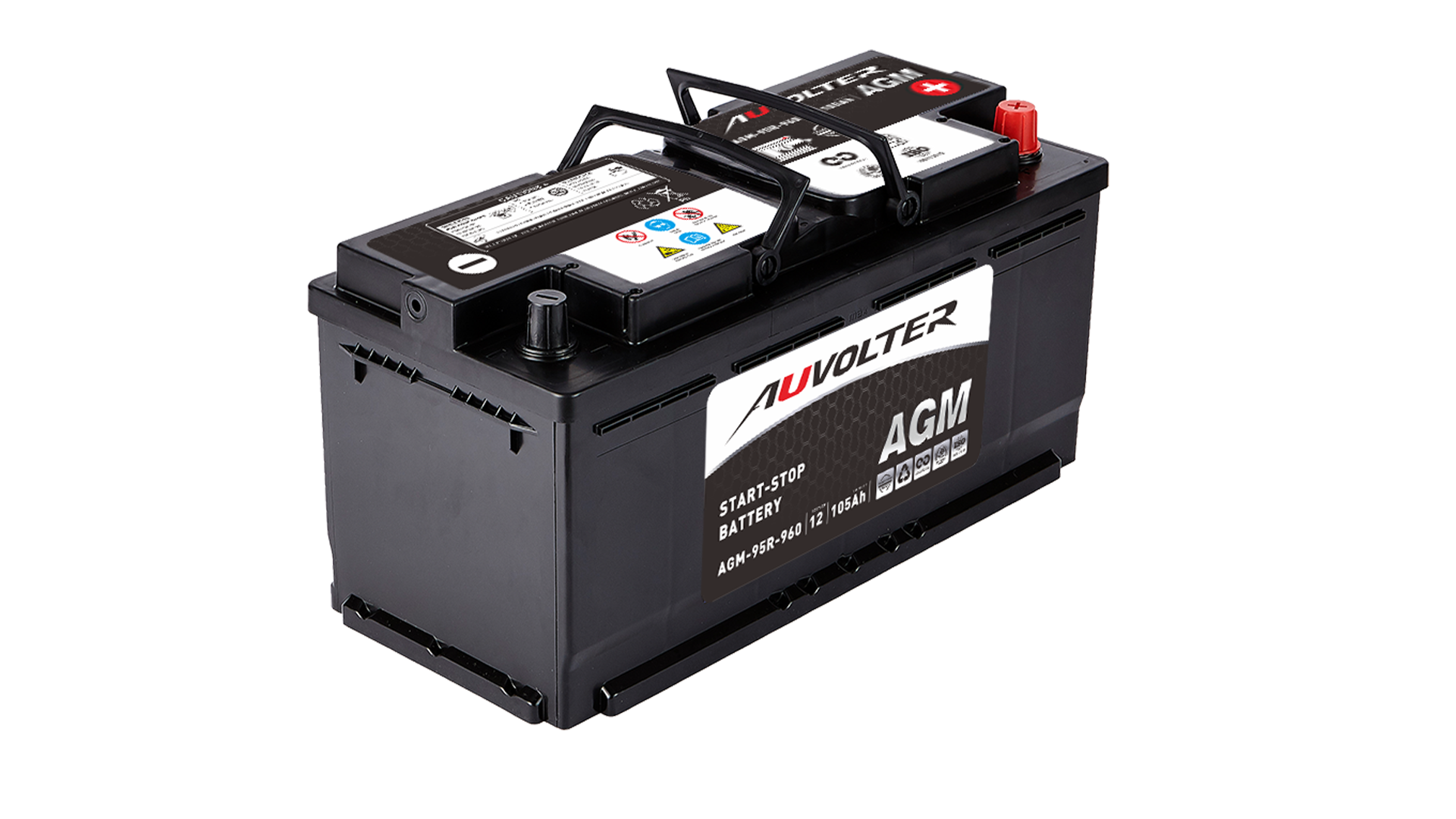 Batterie stop & start 95Ah L5 AGM CARMAX - SOCARIMEX, Produits d