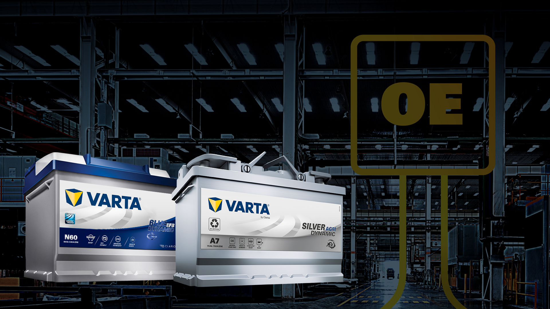 Varta Car Battery - Reliable Precision Technology