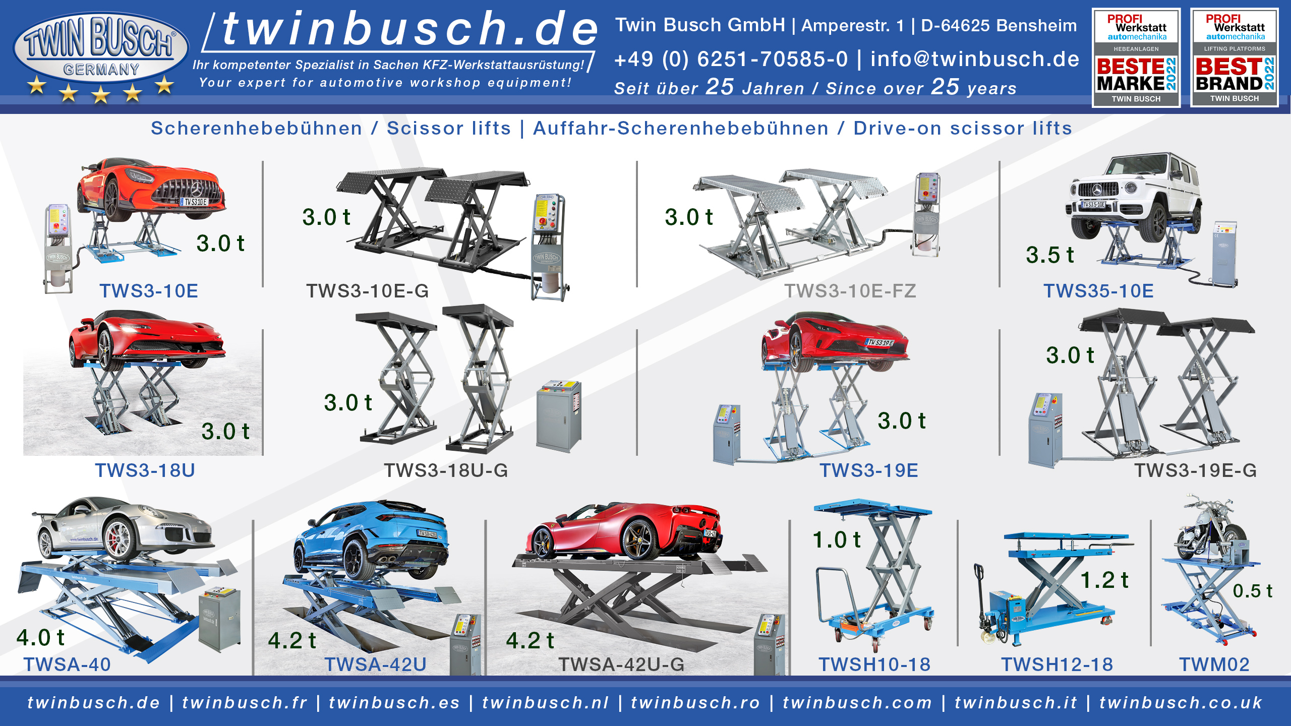 Automechanika - Exhibitors & Products 2024 - Twin Busch GmbH