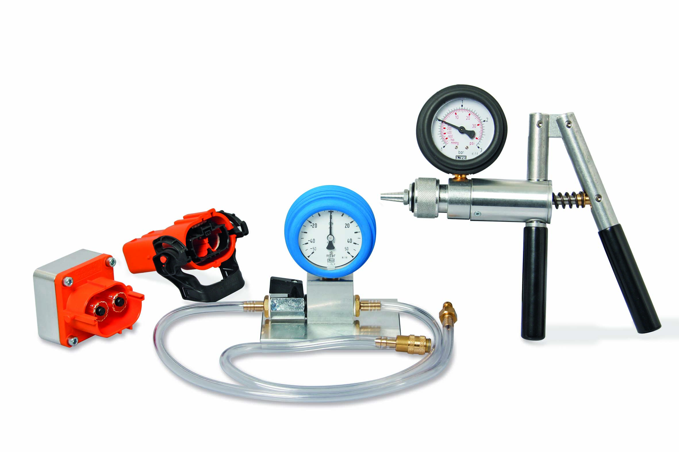 Leak Test Set Digital for Battery Housings of Electric Vehicles