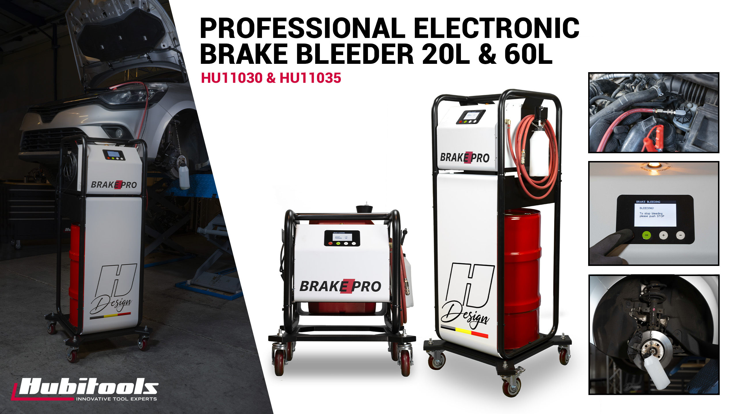 ELECTRONIC BRAKE PRO BLEEDER (HU11030 & HU11035)