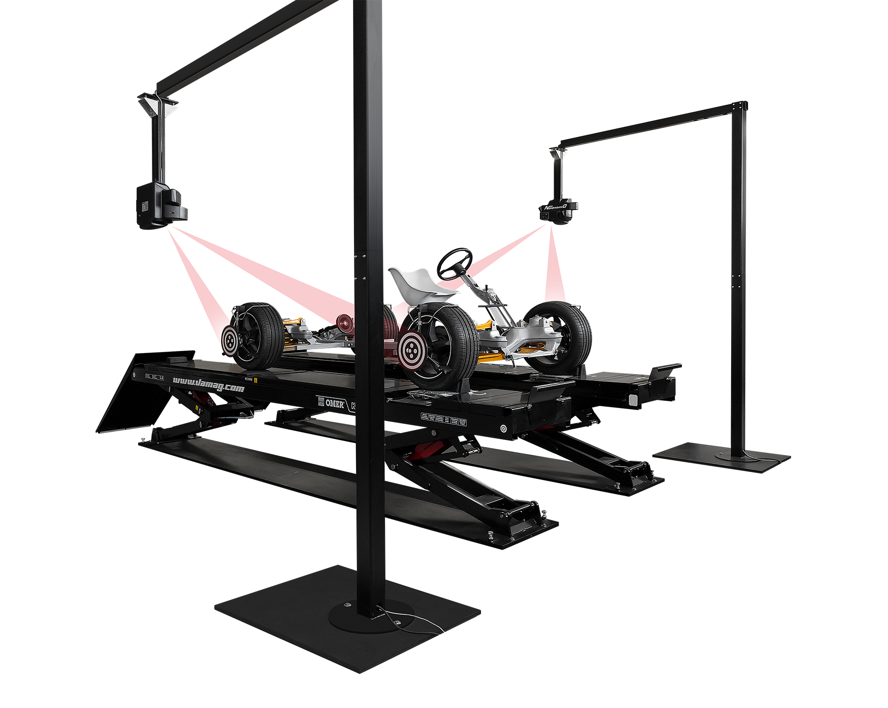 NewDimension 3D wheel aligner