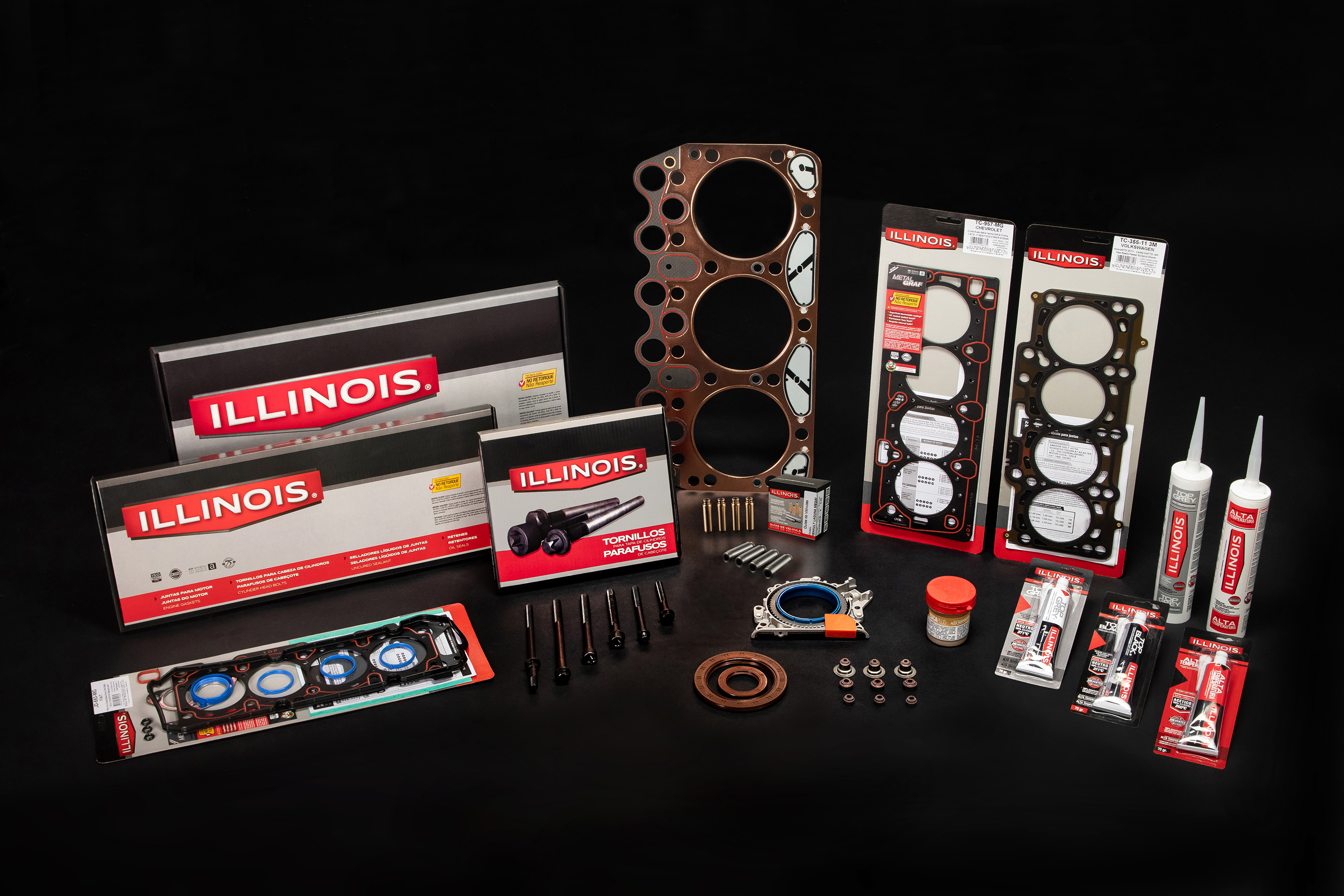 Engine Gaskets (MLS, Fiber, MetalGraf®) 