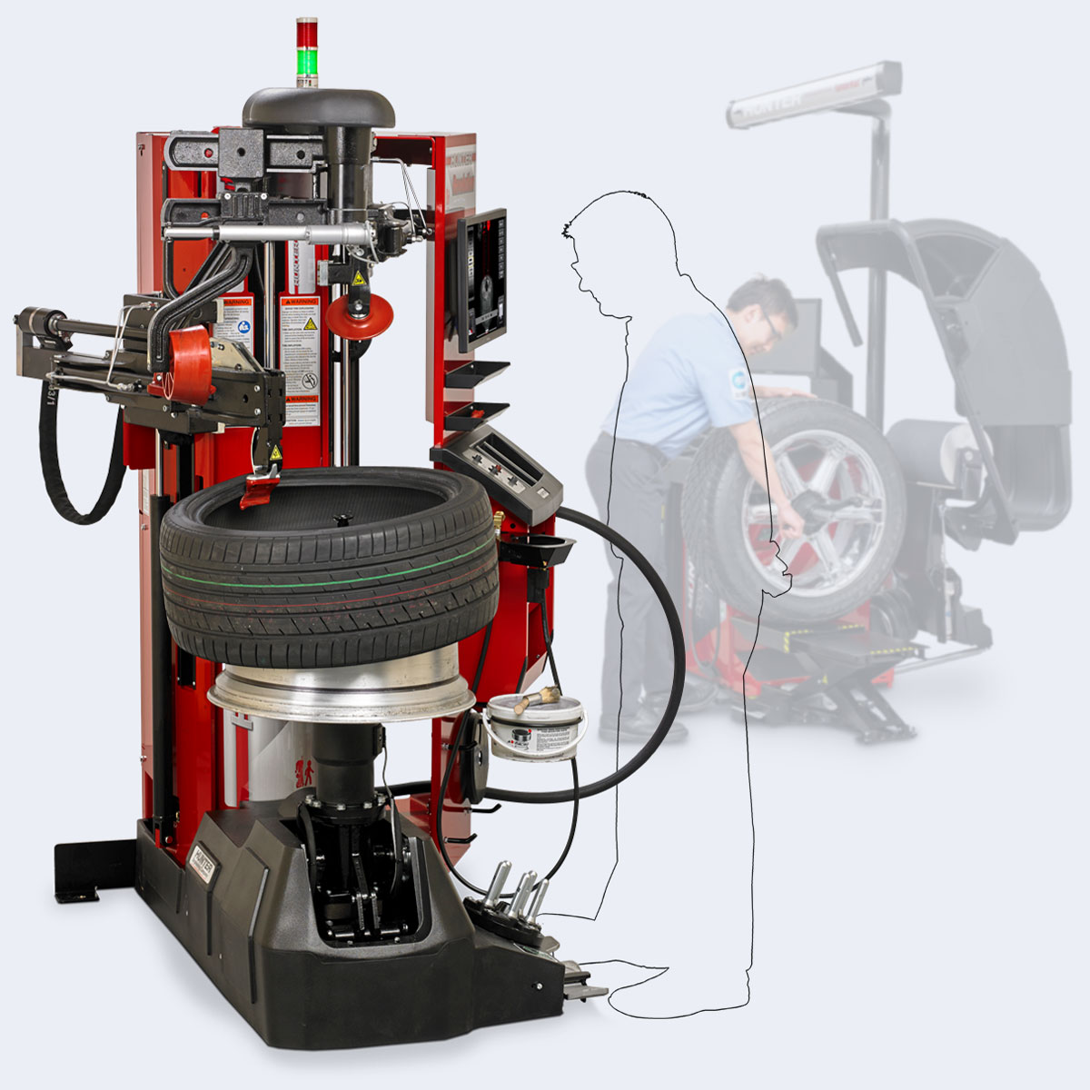 Hunter Revolution™ Tire Changer