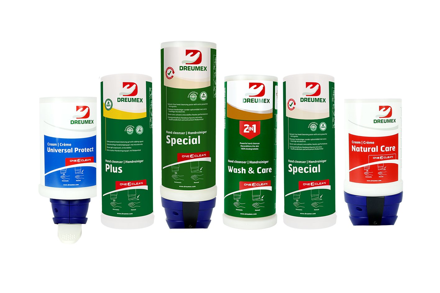 Dreumex One2Clean Dispenser System