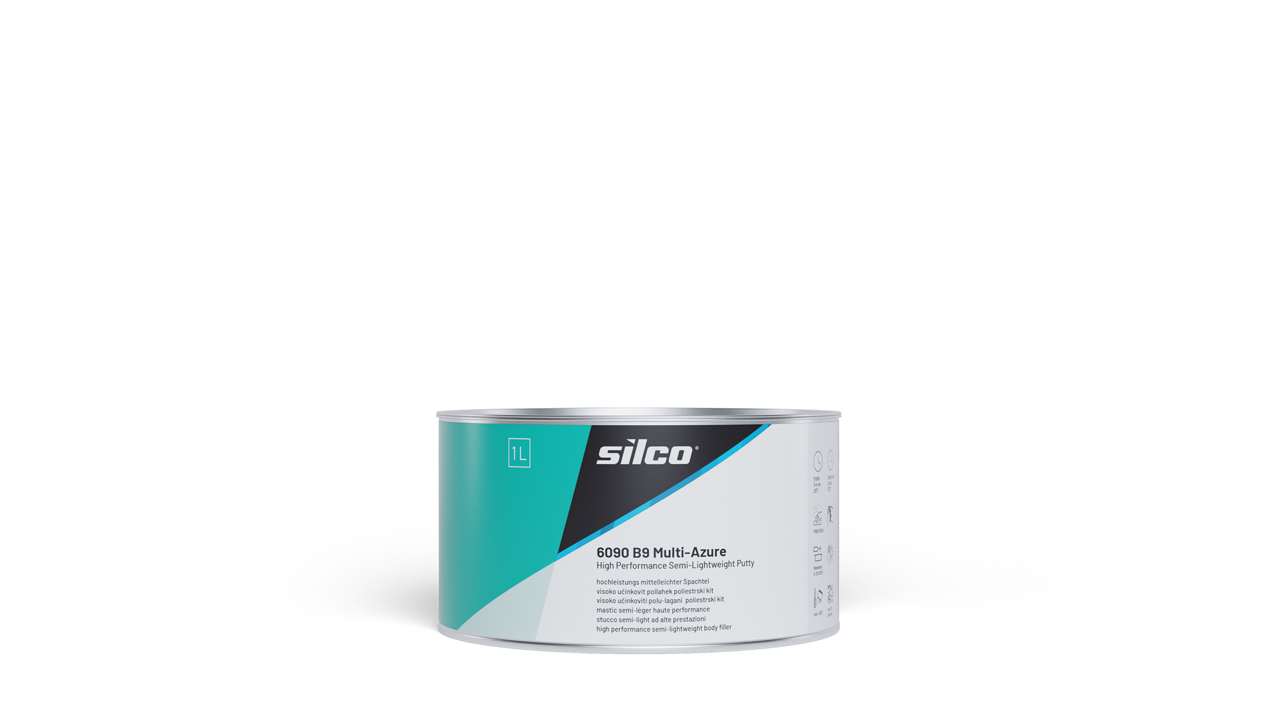 6090 B9 Multi Azure, high performance semi-lightweight putty