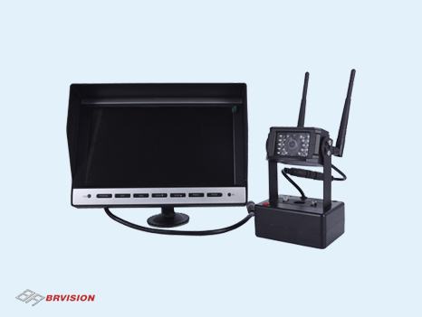 Wireless Camera System with Rechargeable Battery and Magnetic Base