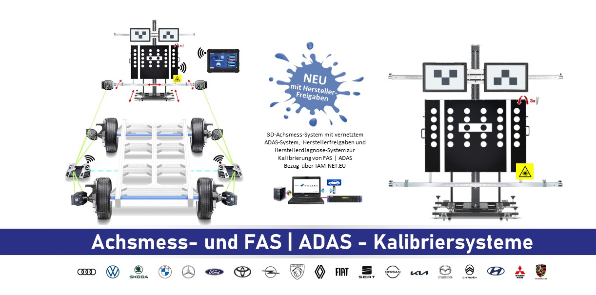 Wheel alignment and FAS | ADAS calibration systems